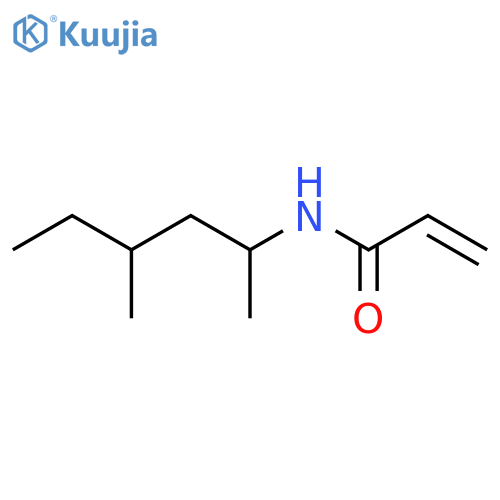 N-(4-methylhexan-2-yl)prop-2-enamide structure