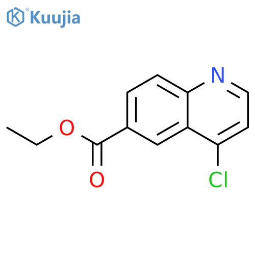 Ethyl 4-chloroquinoline-6-carboxylate structure