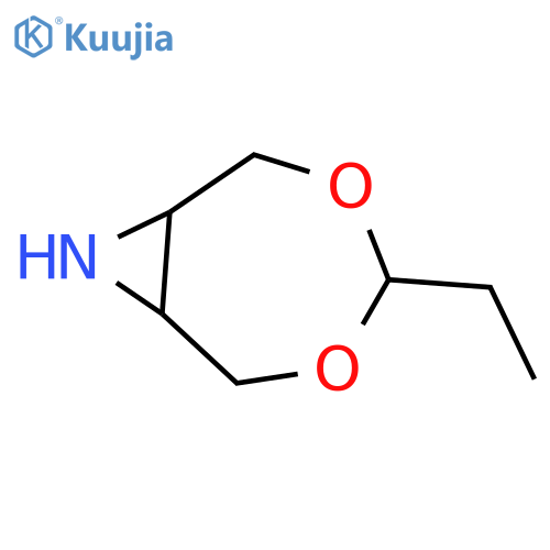3,5-Dioxa-8-azabicyclo[5.1.0]octane, 4-ethyl- structure