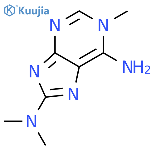 1H-Purine-6,8-diamine,N8,N8,1-trimethyl- structure