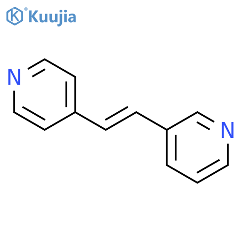 Pyridine,3-[(1E)-2-(4-pyridinyl)ethenyl]- structure