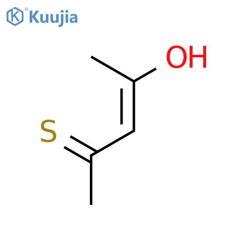 3-Pentene-2-thione,4-hydroxy- structure