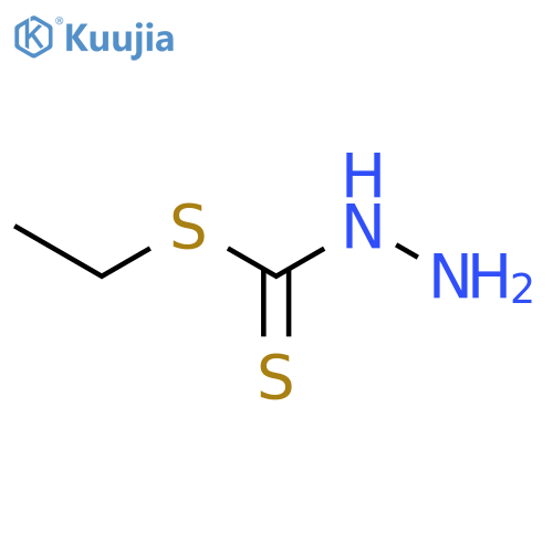 Hydrazinecarbodithioic acid, ethyl ester structure