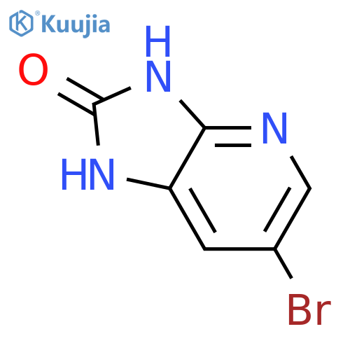 6-bromo-1H-imidazo[4,5-b]pyridin-2-ol structure