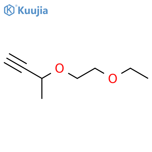 1-Butyne, 3-(2-ethoxyethoxy)- structure