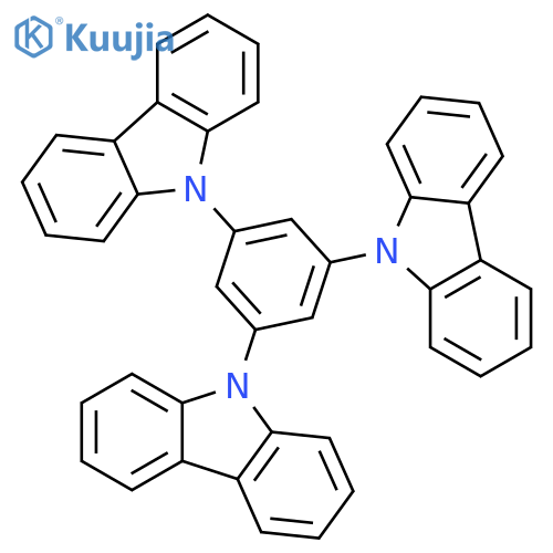 1,3,5-Tri(9H-carbazol-9-yl)benzene structure