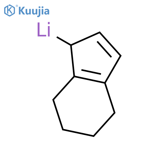 Lithium, (4,5,6,7-tetrahydro-1H-inden-1-yl)- structure