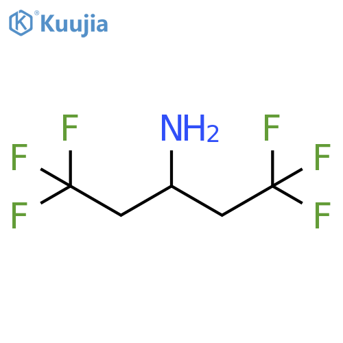 1,1,1,5,5,5-hexafluoropentan-3-amine structure