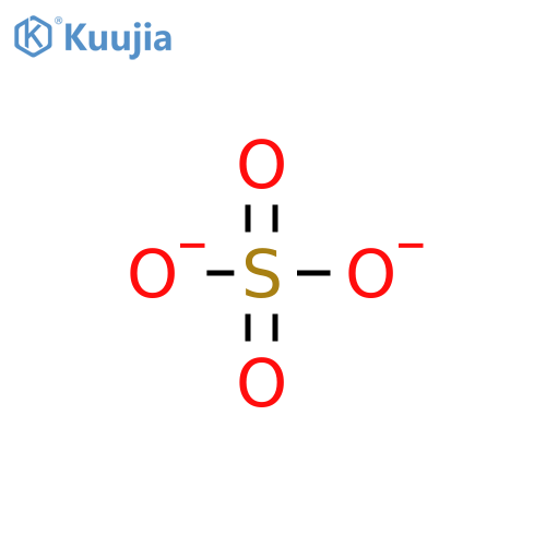 Sulfate (7CI,8CI,9CI) structure