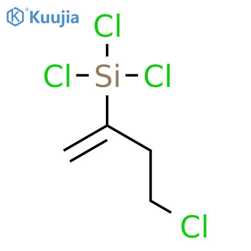 Silane, trichloro(3-chloro-1-methylenepropyl)- structure