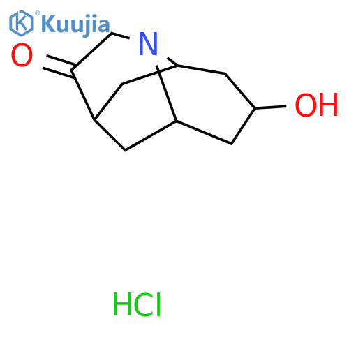 Hexahydro-8-hydroxy-2,6-methano-2H-quinolizin-3(4H)-one Hydrochloride structure