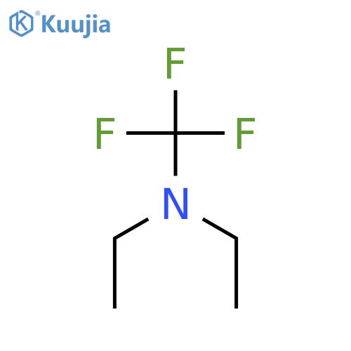 Ethanamine, N-ethyl-N-(trifluoromethyl)- structure