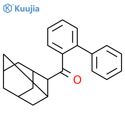 Methanone, [1,1'-biphenyl]yltricyclo[3.3.1.13,7]dec-2-yl- structure
