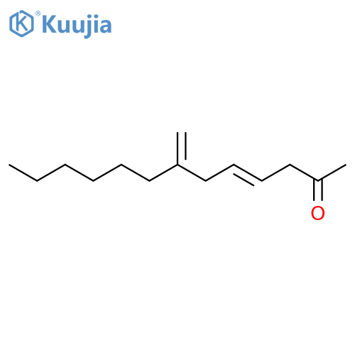 4-Tridecen-2-one, 7-methylene-, (E)- structure