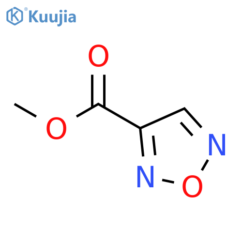 1,2,5-Oxadiazole-3-carboxylic acid, methyl ester (9CI) structure