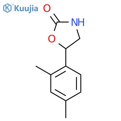 5-(2,4-dimethylphenyl)-1,3-oxazolidin-2-one structure