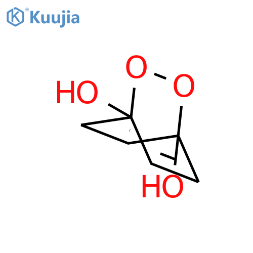 2,3-Dioxabicyclo[2.2.2]octa-5,7-diene-1,4-diol structure
