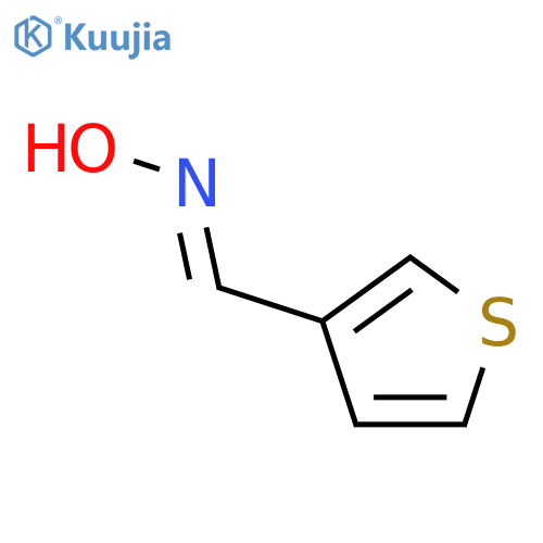 3-Thiophenecarboxaldehyde,oxime, (E)- (9CI) structure