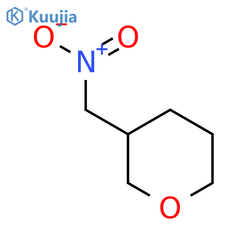 3-(nitromethyl)oxane structure