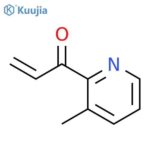 1-(3-methylpyridin-2-yl)prop-2-en-1-one structure