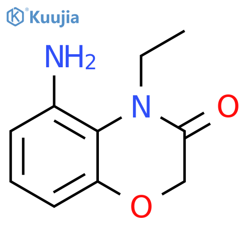 2H-1,4-Benzoxazin-3(4H)-one, 5-amino-4-ethyl- structure