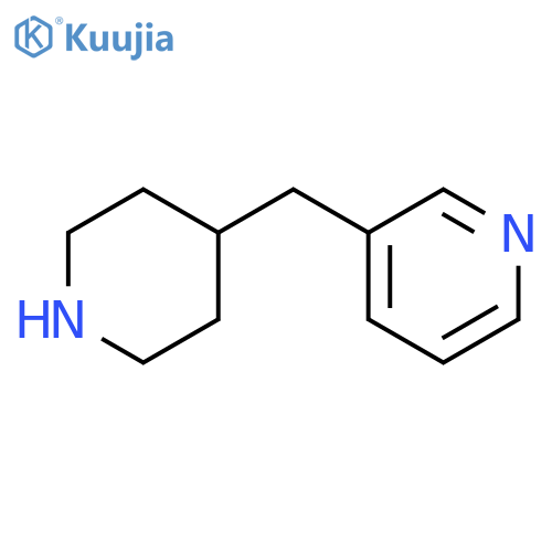 3-[(piperidin-4-yl)methyl]pyridine structure