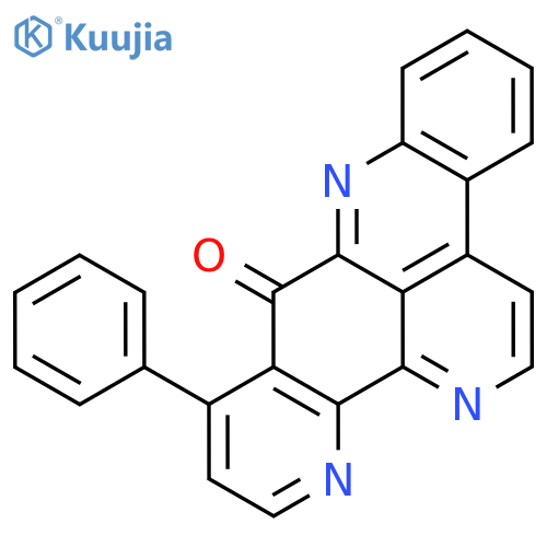 9H-Quino[4,3,2-de][1,10]phenanthrolin-9-one, 10-phenyl- structure