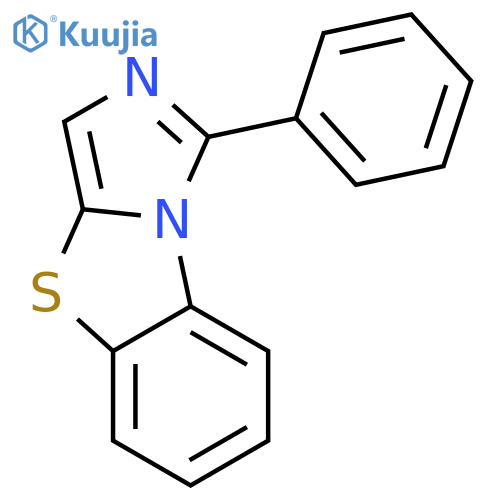 Imidazo[5,1-b]benzothiazole, 1-phenyl- structure