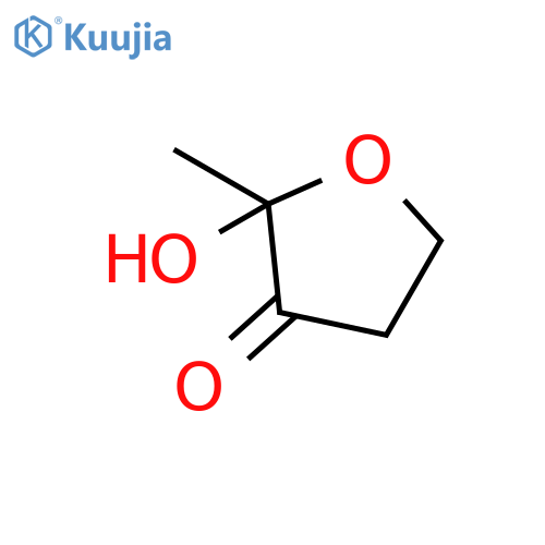 (+/-)-2-Hydroxy-2-methyldihydrofuran-3(2H)-one structure