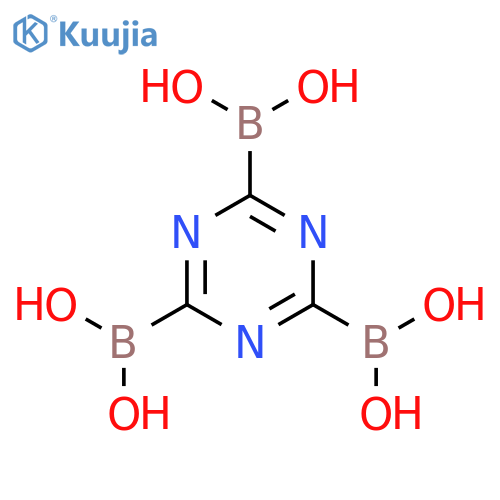 Boronic acid, B,B',B''-1,3,5-triazine-2,4,6-triyltris- structure