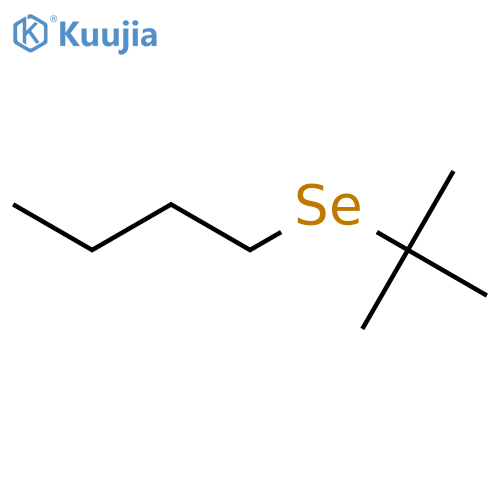 Butyl, 4-[(1,1-dimethylethyl)seleno]- structure