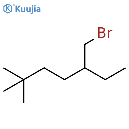 Heptane, 5-(bromomethyl)-2,2-dimethyl- structure