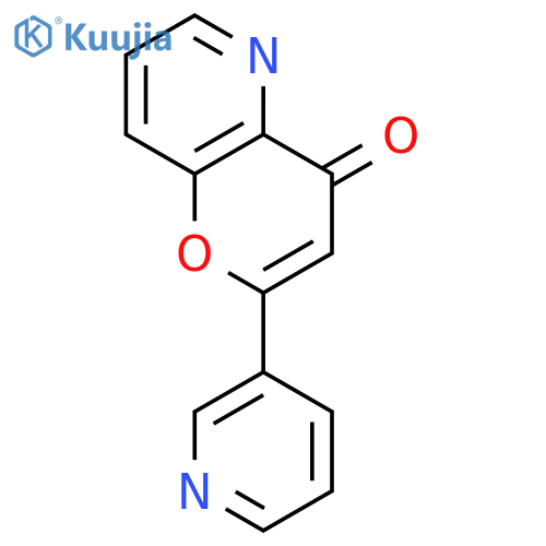 4H-Pyrano[3,2-b]pyridin-4-one,2-(3-pyridinyl)- structure