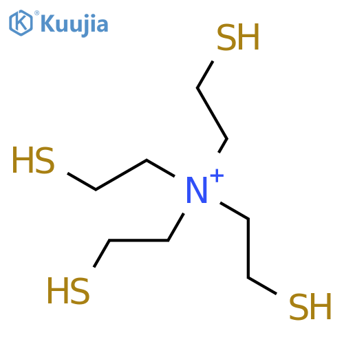Ethanaminium, 2-mercapto-N,N,N-tris(2-mercaptoethyl)- structure