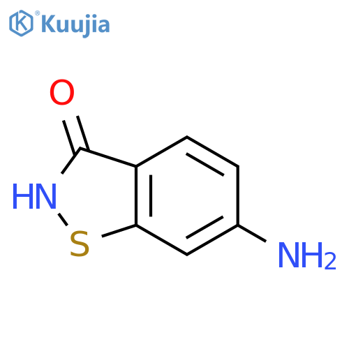 1,2-Benzisothiazol-3(2H)-one,6-amino- structure