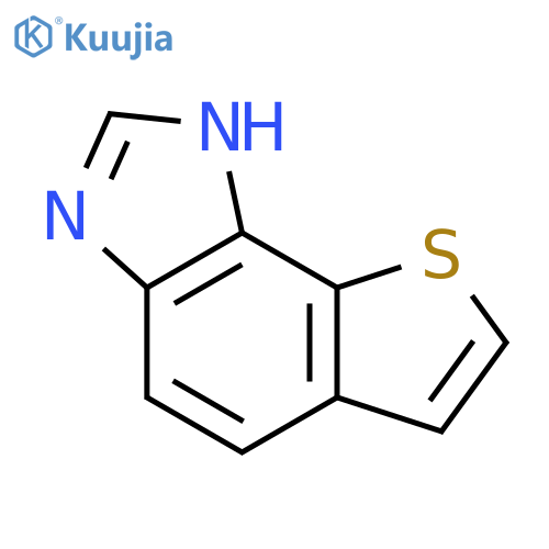 1H-Thieno[2,3-e]benzimidazole(9CI) structure