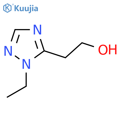 2-(1-ethyl-1H-1,2,4-triazol-5-yl)ethan-1-ol structure