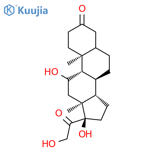 5β-Dihydrocortisol structure