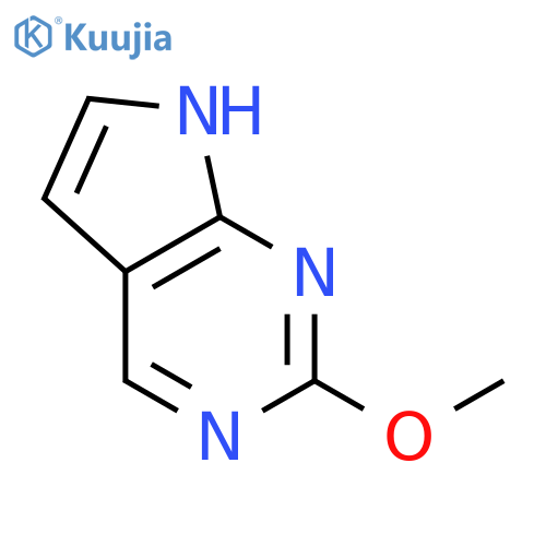 2-Methoxy-7H-pyrrolo[2,3-d]pyrimidine structure