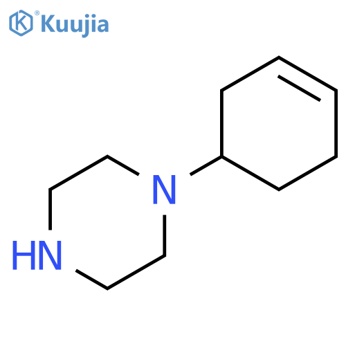 1-(cyclohex-3-en-1-yl)piperazine structure