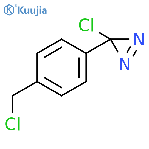 Methylene, chloro[4-(3-chloro-3H-diazirin-3-yl)phenyl]- structure