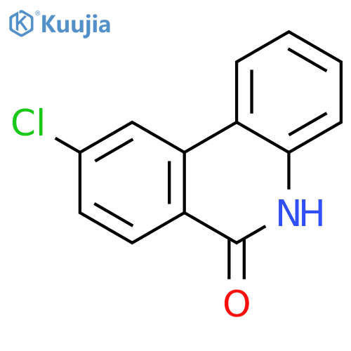 6(5H)-Phenanthridinone, 9-chloro- structure
