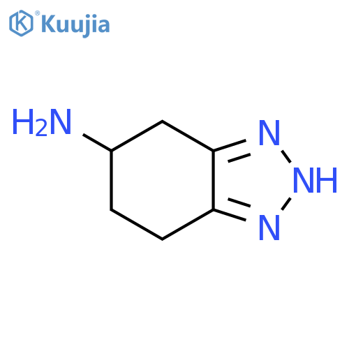 4,5,6,7-tetrahydro-1H-1,2,3-benzotriazol-5-amine structure