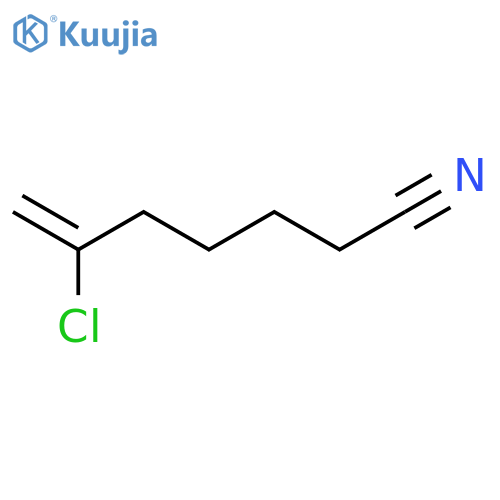 6-Chloro-6-heptenenitrile structure