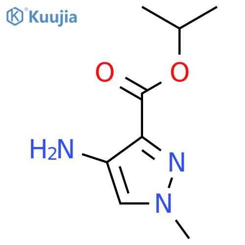 Propan-2-yl 4-amino-1-methyl-1h-pyrazole-3-carboxylate structure