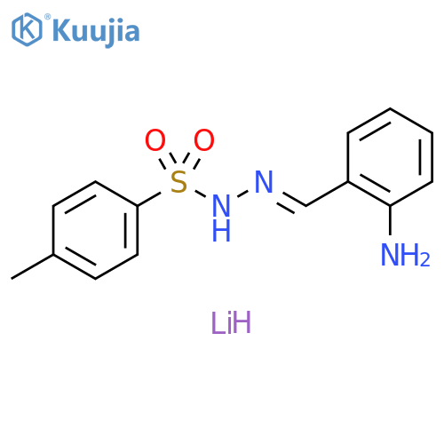 Benzenesulfonic acid, 4-methyl-, 2-[(2-aminophenyl)methylene]hydrazide, lithium salt (1:1) structure