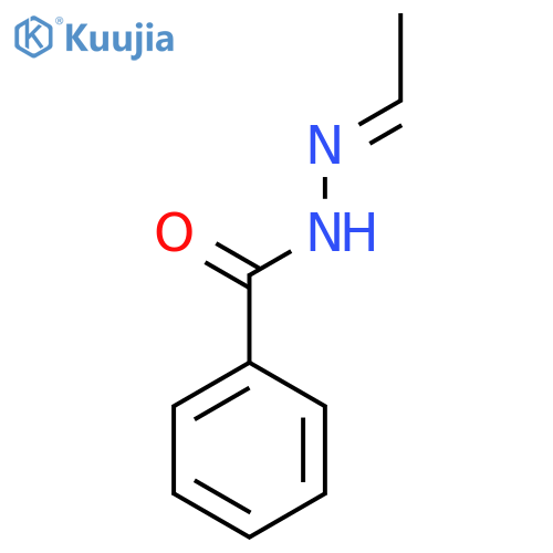 Benzoic acid,2-ethylidenehydrazide structure