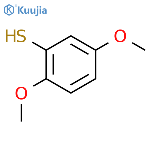2,5-Dimethoxythiophenol structure