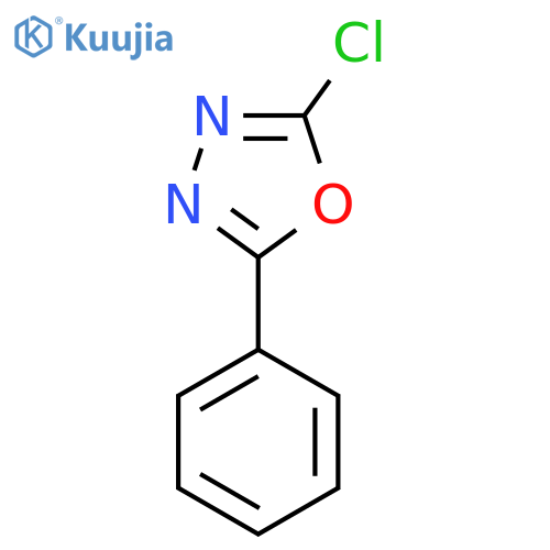 2-Chloro-5-phenyl-1,3,4-oxadiazole structure