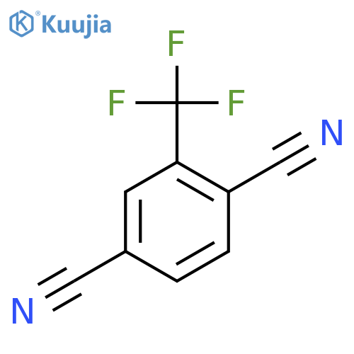 1,4-Benzenedicarbonitrile,2-(trifluoromethyl)- structure